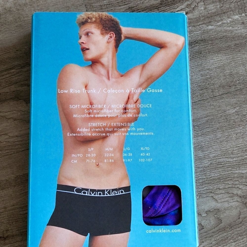 Calvin klein Id low rise trunk S size
